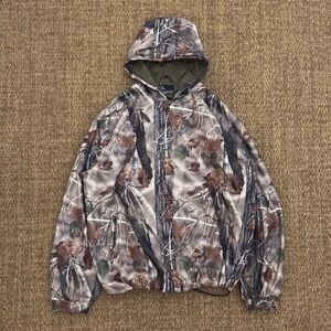 Vintage Ducks Unlimited Full Zip Hooded Jacket